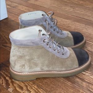 🎉FINAL PRICE DROP🎉Chanel Combat Boots